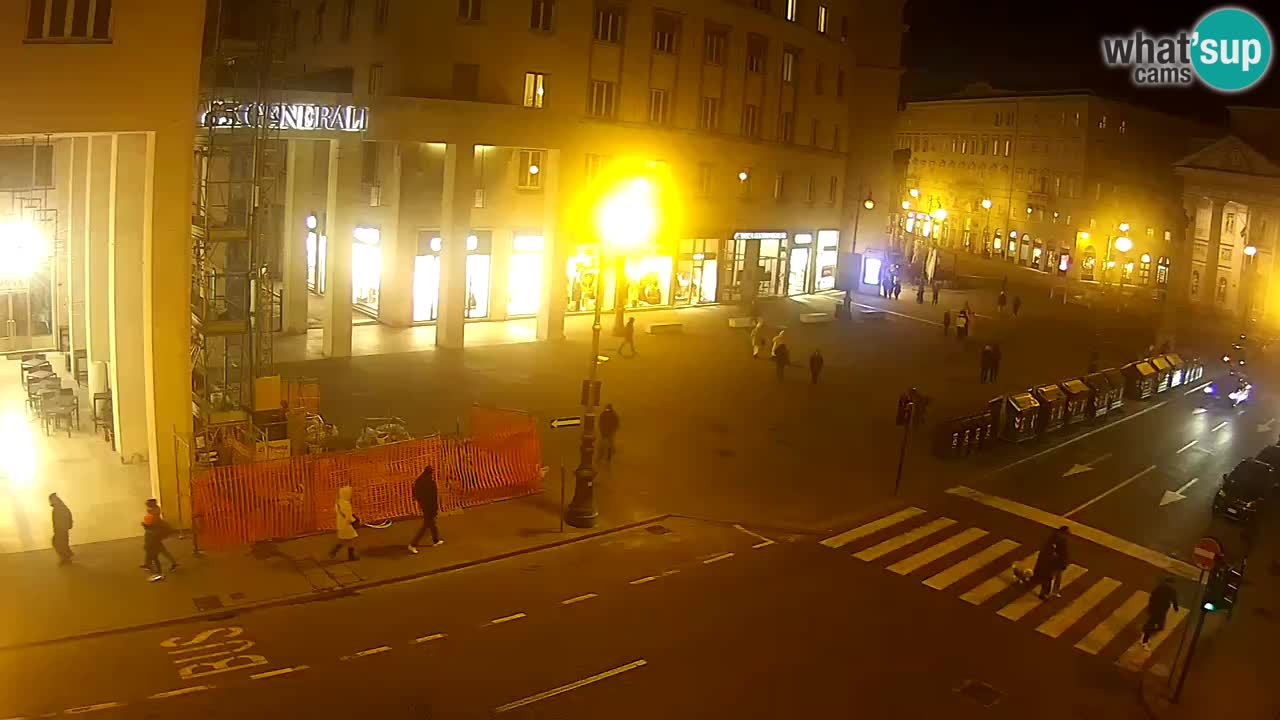 Trieste – Place de la Borsa webcam live