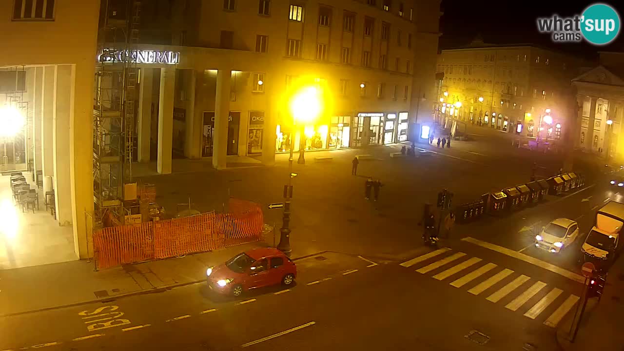 Trieste – Place de la Borsa webcam live