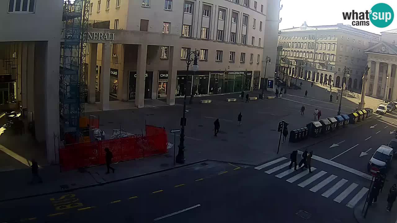 Trieste – Place de la Borsa webcam live