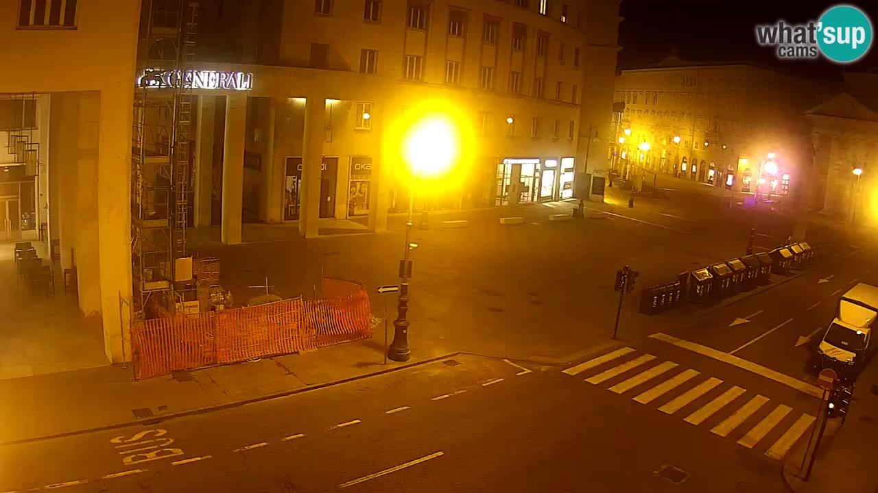 Trieste – Place de la Borsa webcam live