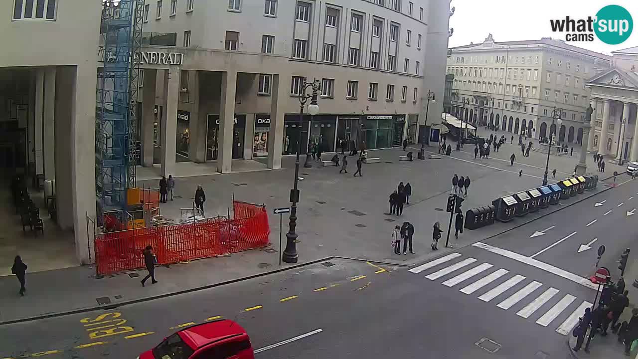 Trieste – Borsa square webcam live