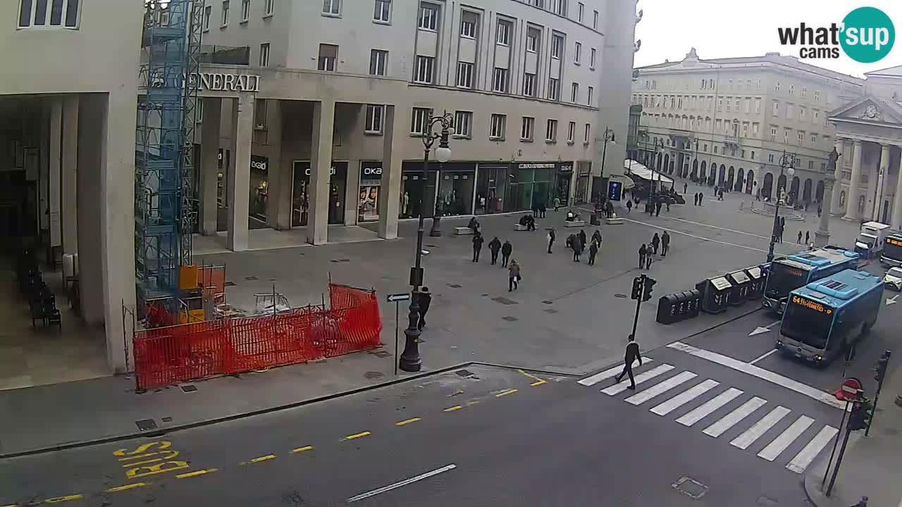 Trieste – Borsa square webcam live