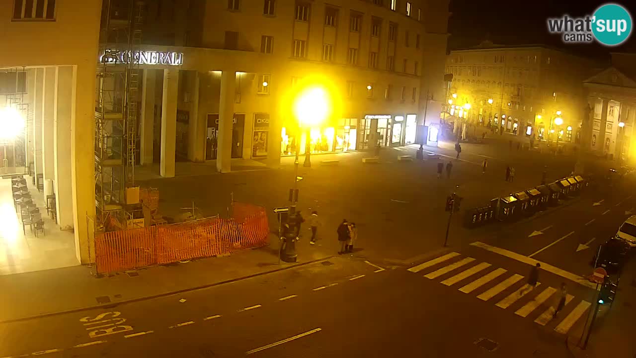 Trieste – Place de la Borsa webcam live