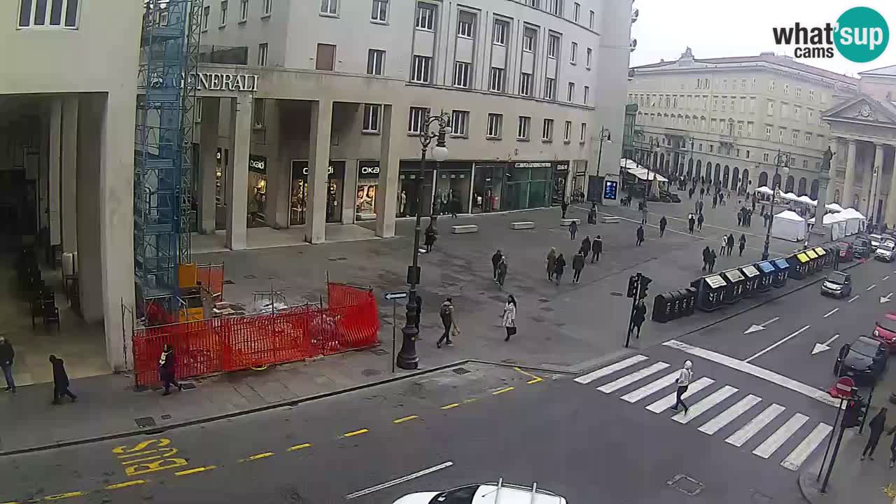 Trieste – Borsa square webcam live