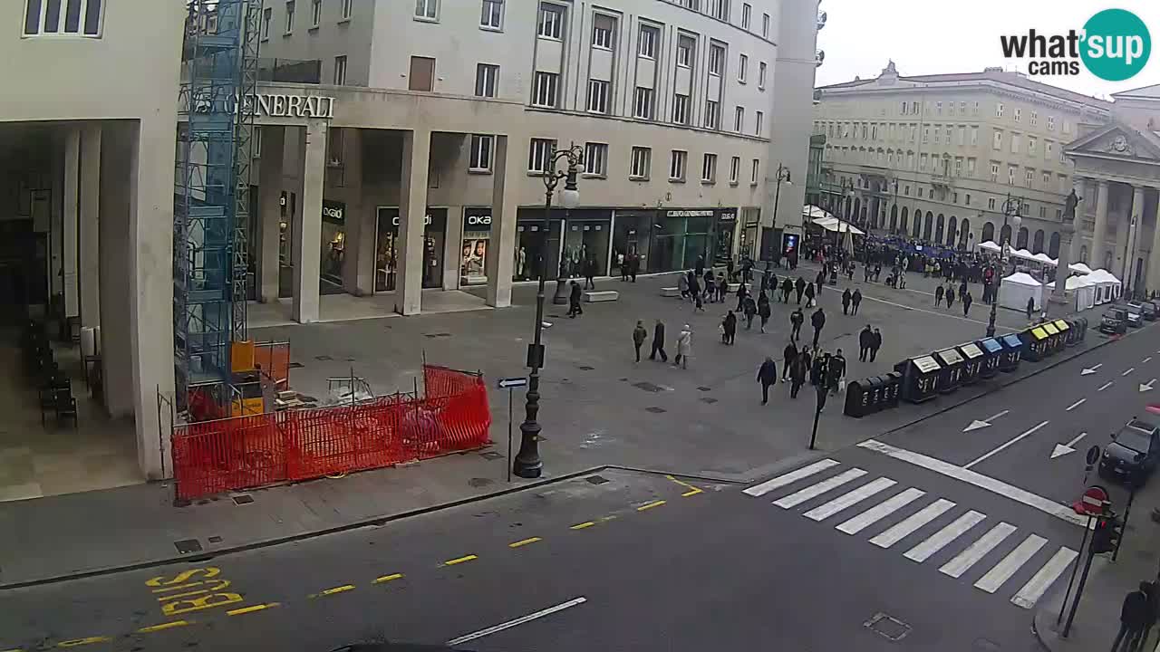 Trieste – Borsa square webcam live