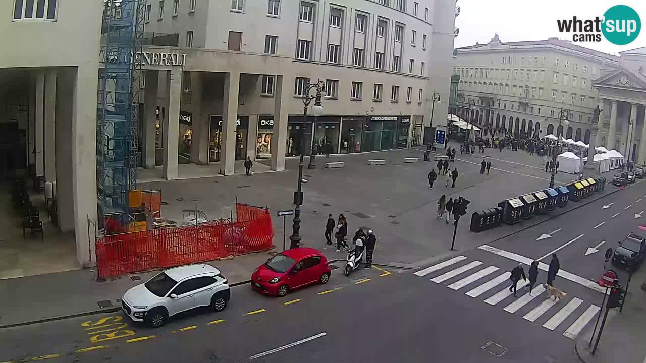 Trieste – Borsa square webcam live