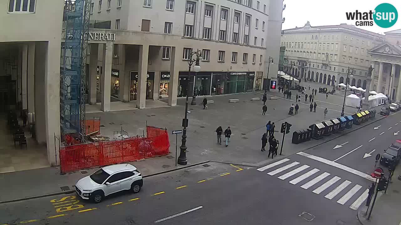 Trieste – Borsa square webcam live