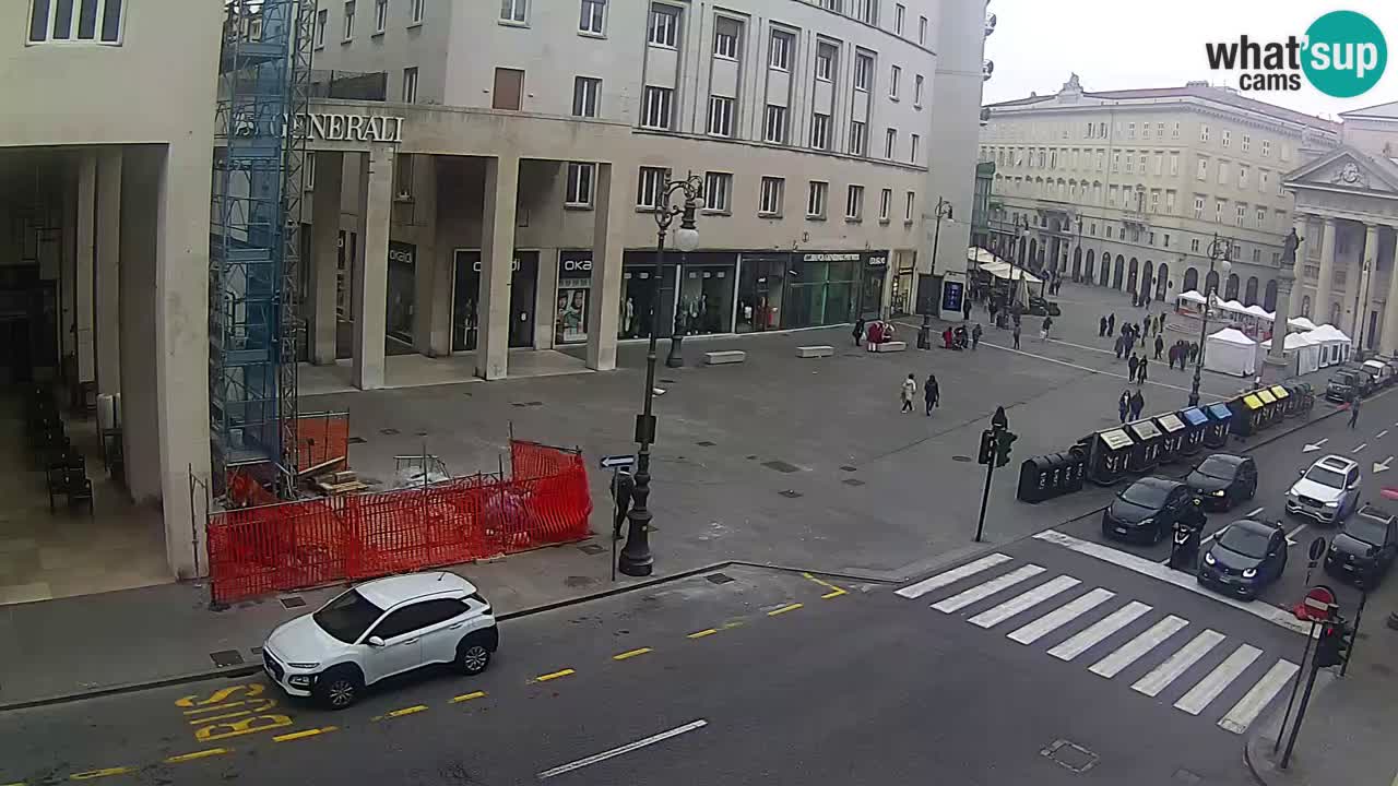 Trieste – Borsa square webcam live