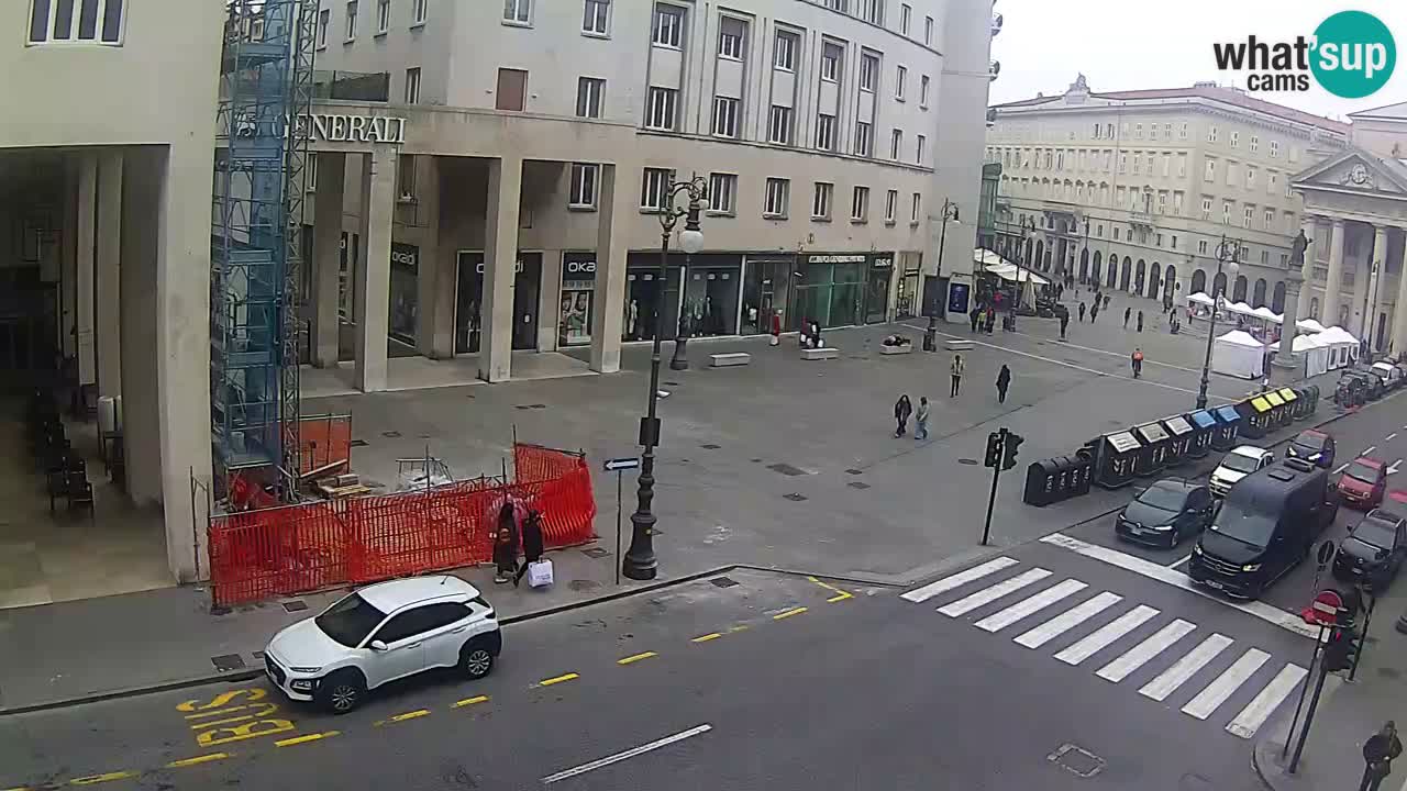 Trieste – Borsa square webcam live