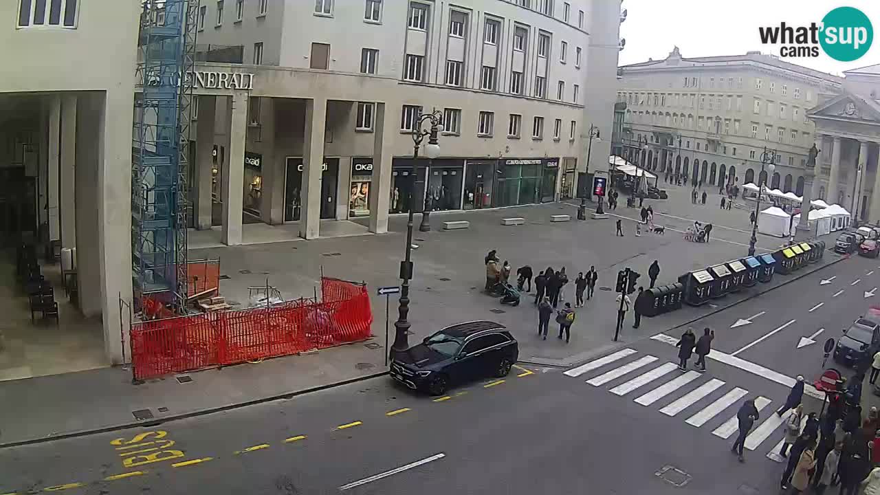 Trieste – Borsa square webcam live