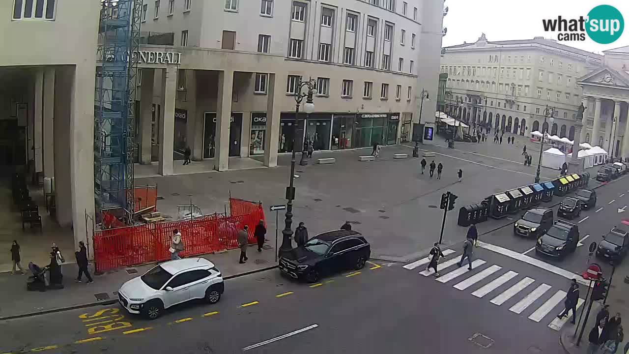 Trieste – Borsa square webcam live