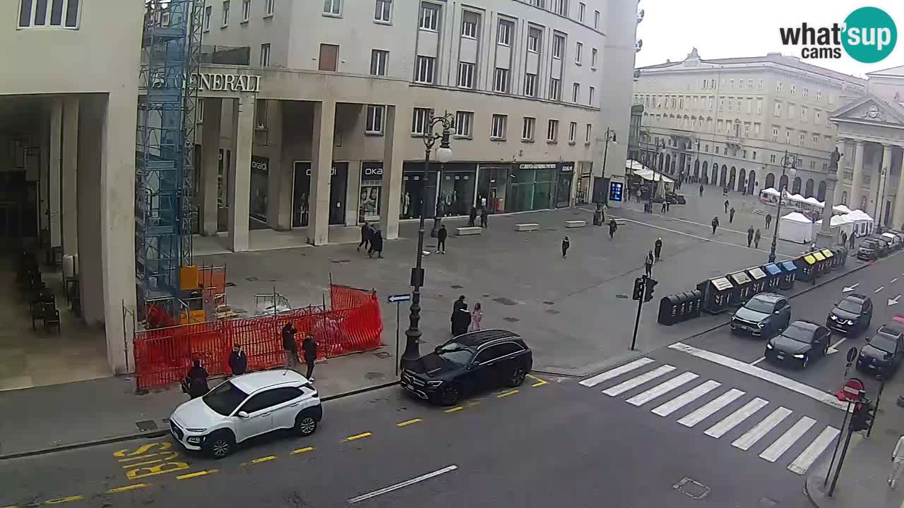 Trieste – Borsa square webcam live