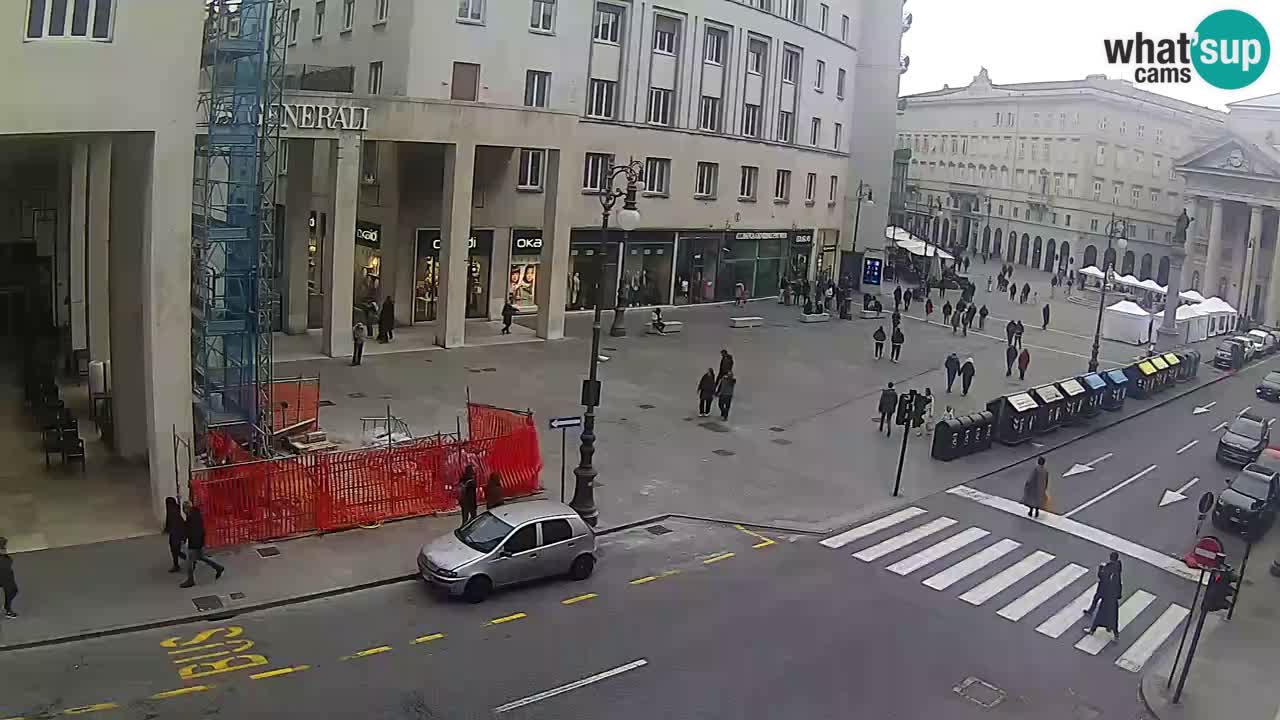 Trieste – Borsa square webcam live