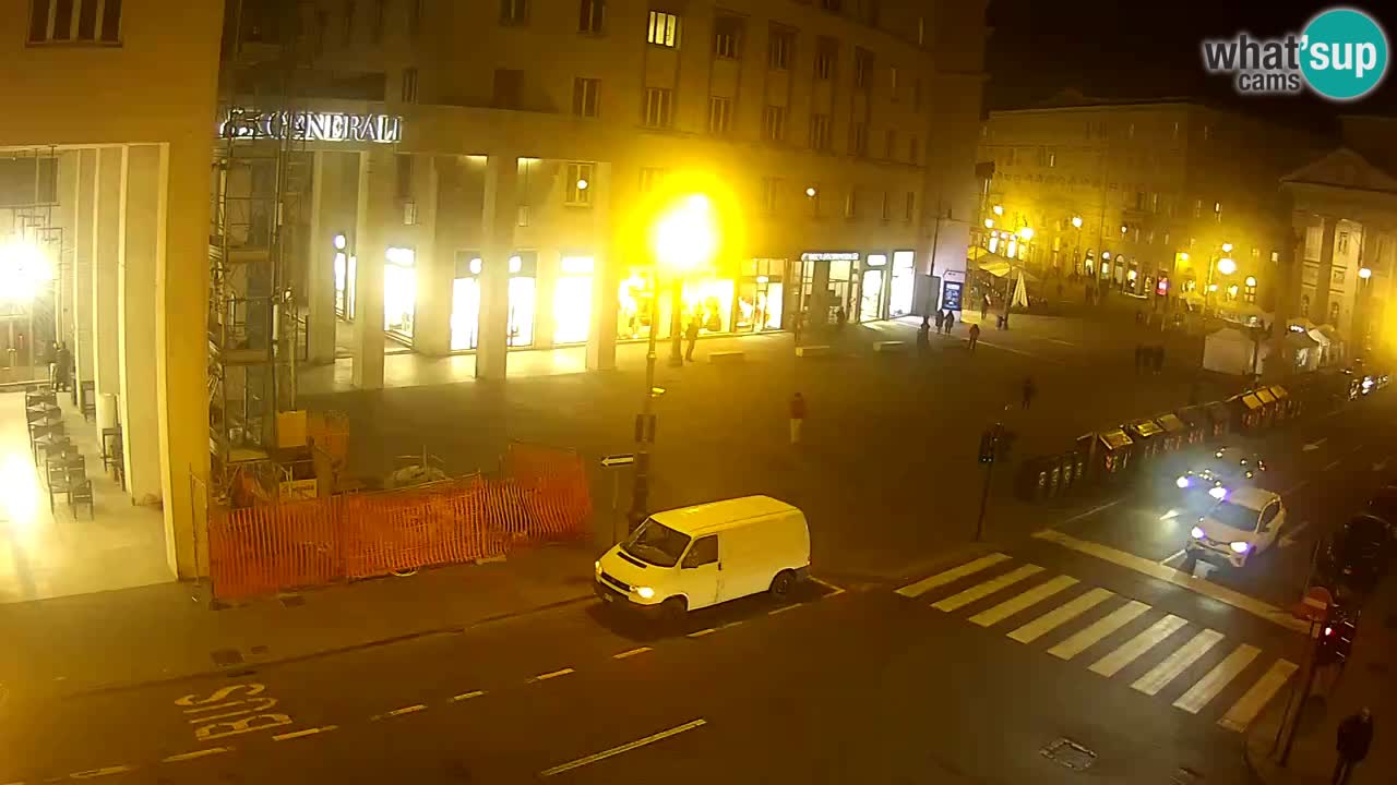 Trieste – Place de la Borsa webcam live