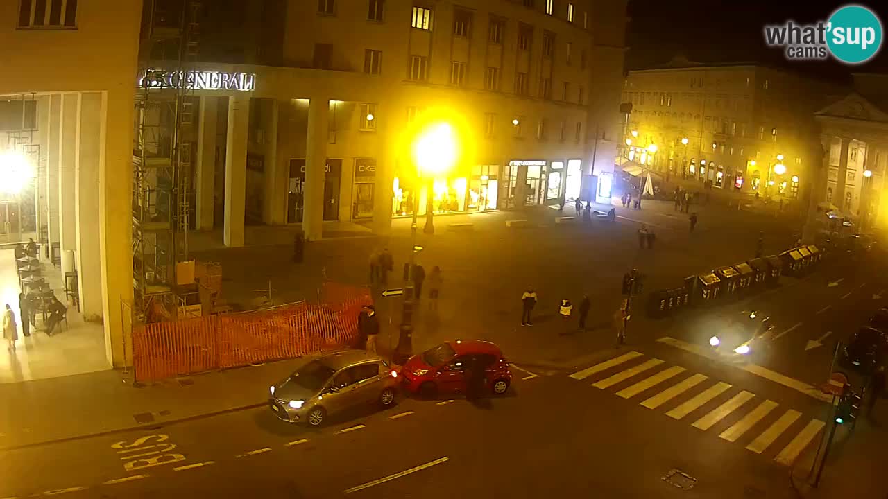 Trieste – Place de la Borsa webcam live