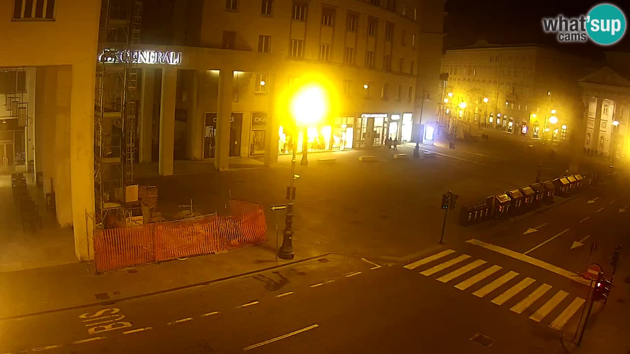 Trieste – Place de la Borsa webcam live