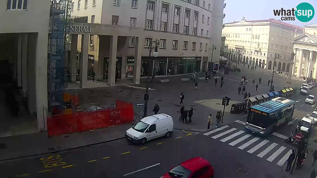 Trieste – Borsa square webcam live