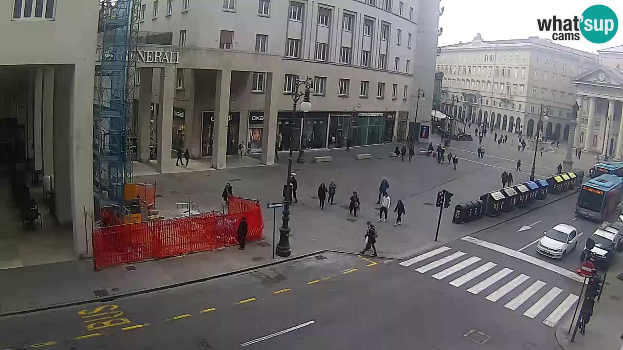 Trieste – Place de la Borsa webcam live