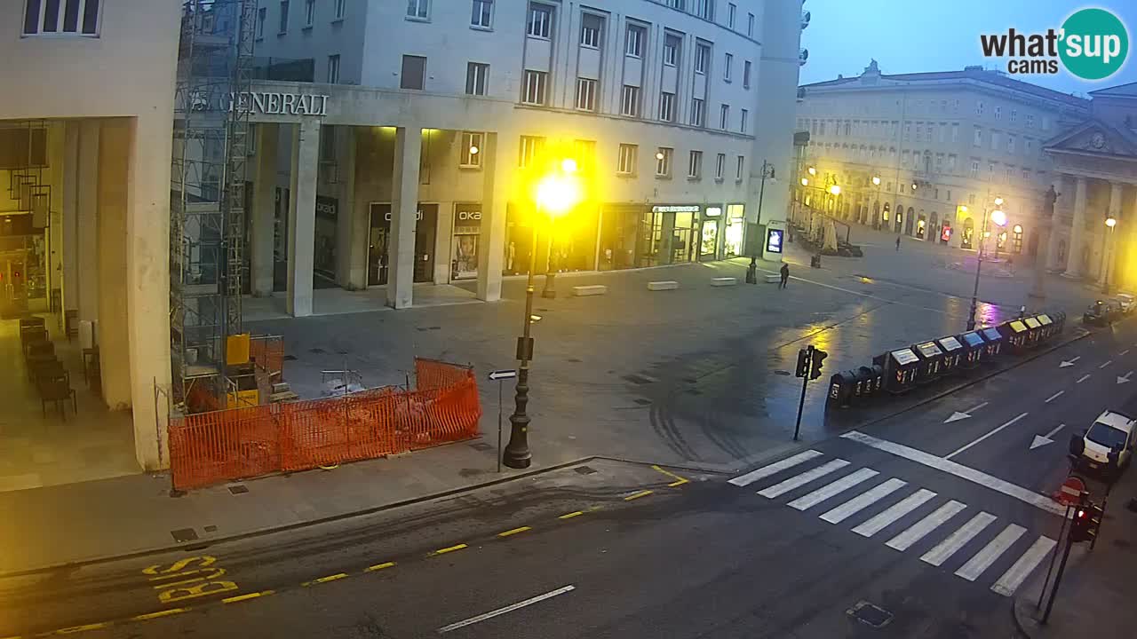 Trieste – Place de la Borsa webcam live