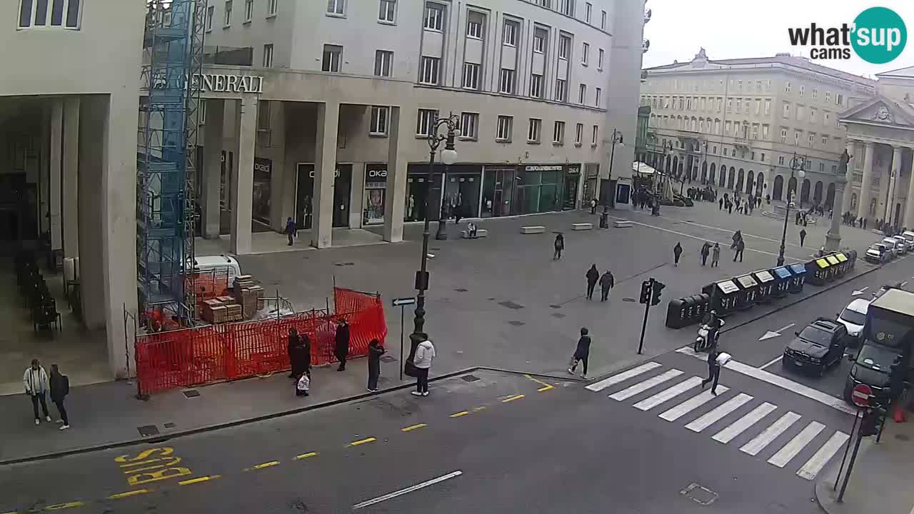 Trieste – Borsa square webcam live