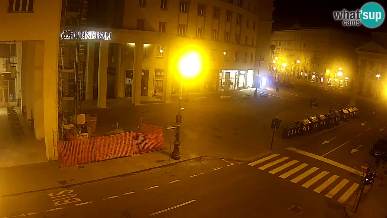 Trieste – Place de la Borsa webcam live