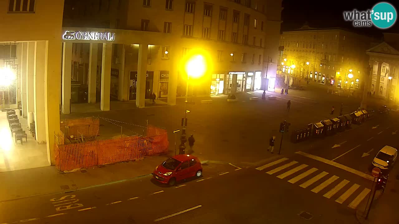 Trieste – Place de la Borsa webcam live