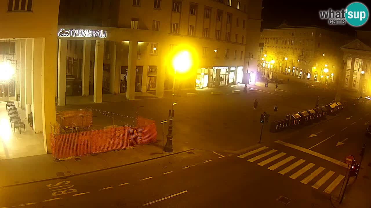 Trieste – Place de la Borsa webcam live