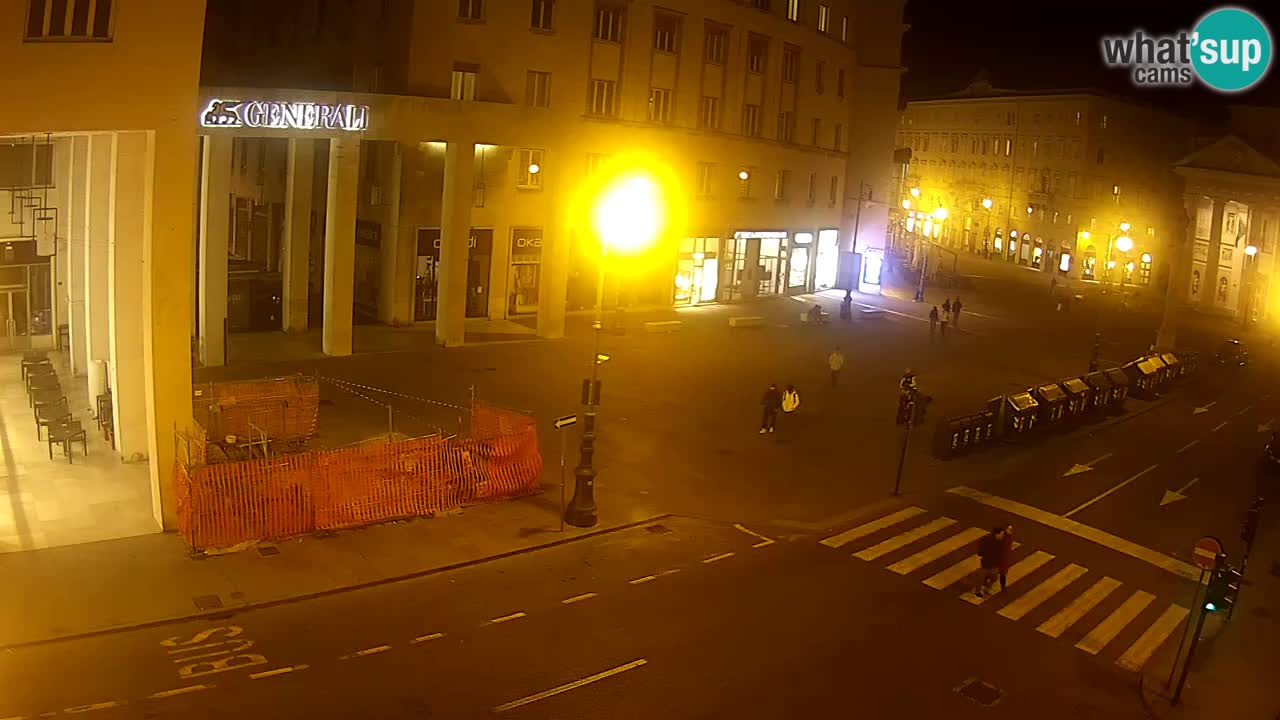 Trieste – Place de la Borsa webcam live