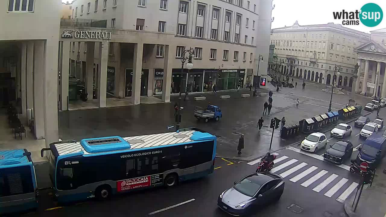 Trieste – Place de la Borsa webcam live