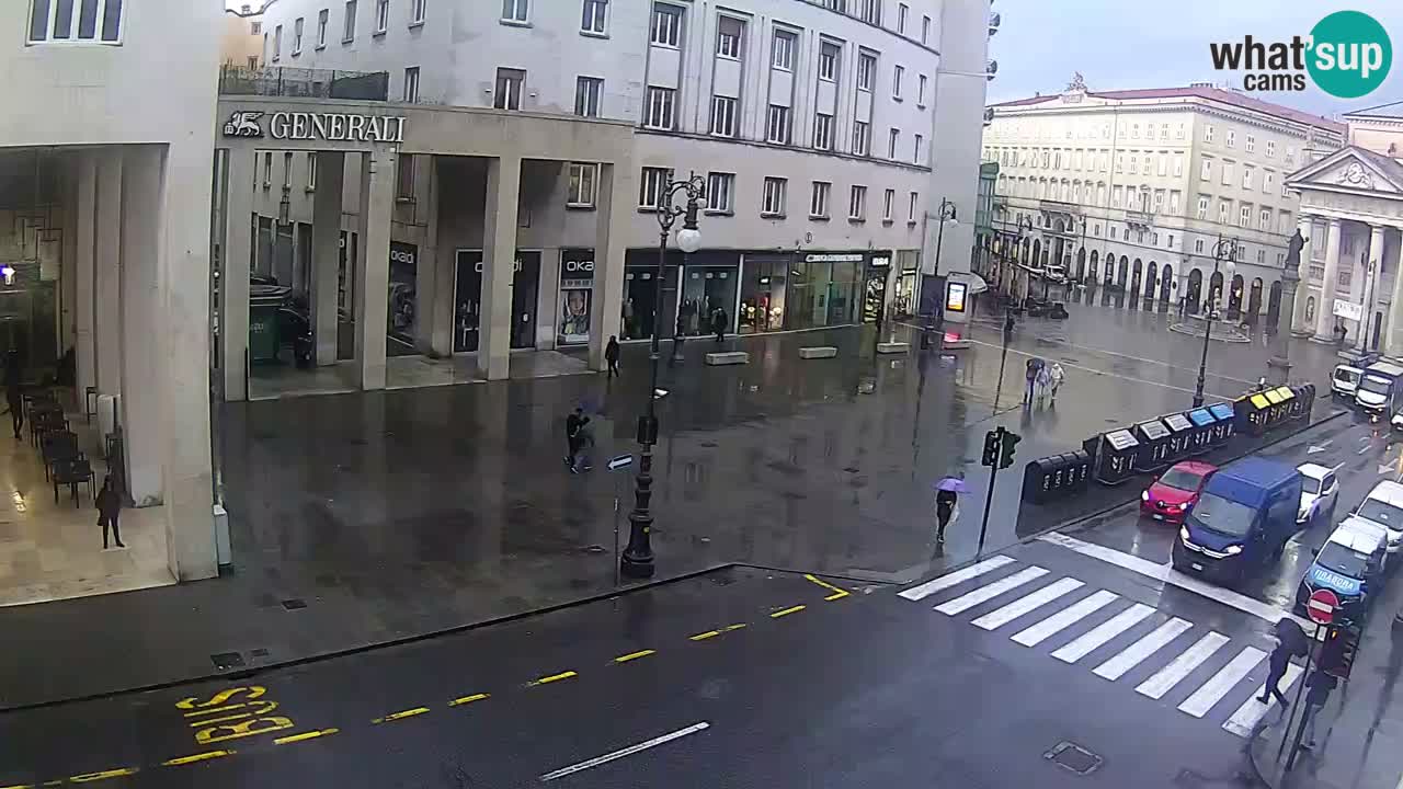 Trieste – Borsa square webcam live