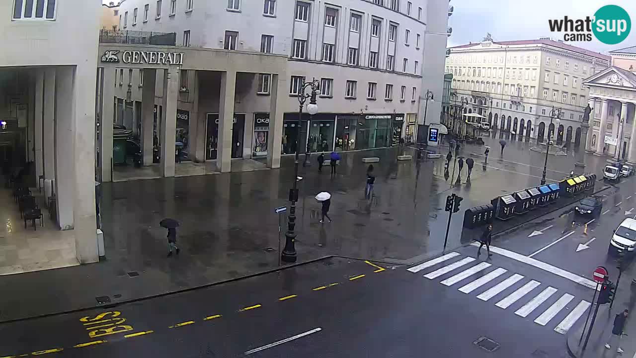 Trieste – Borsa square webcam live