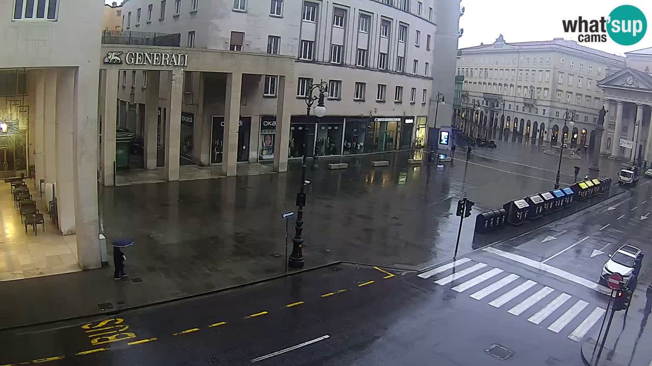 Trieste – Place de la Borsa webcam live