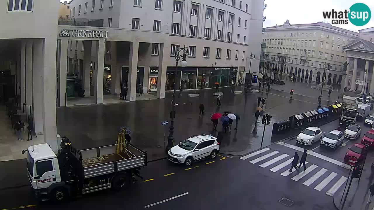 Trieste – Borsa square webcam live