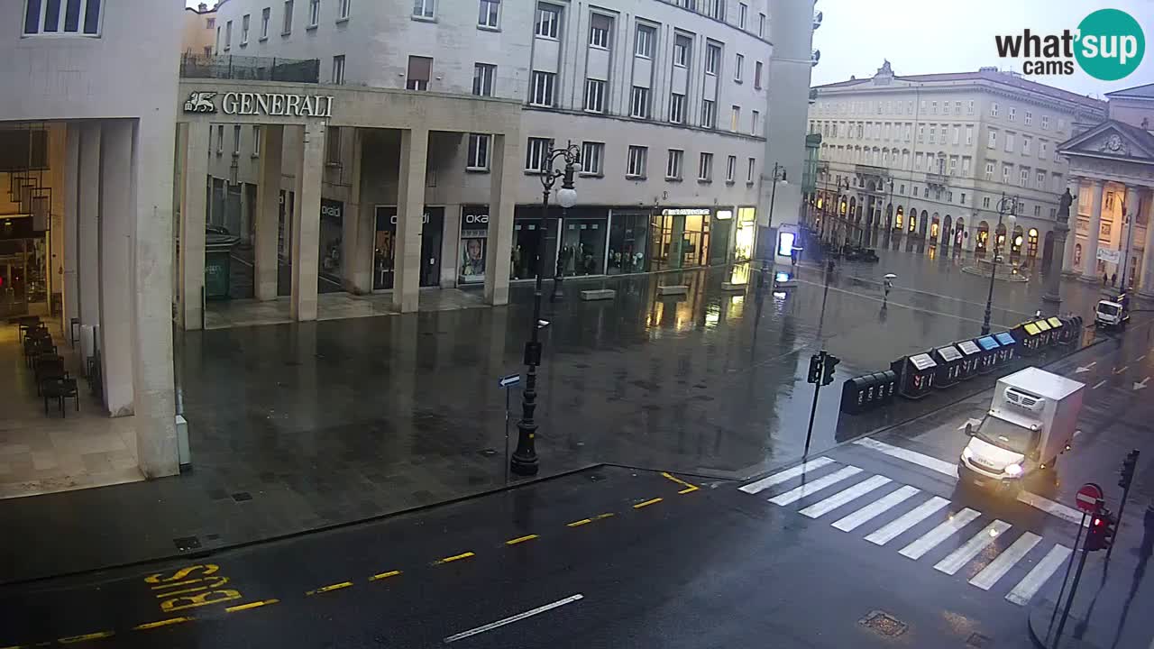 Trieste – Borsa square webcam live