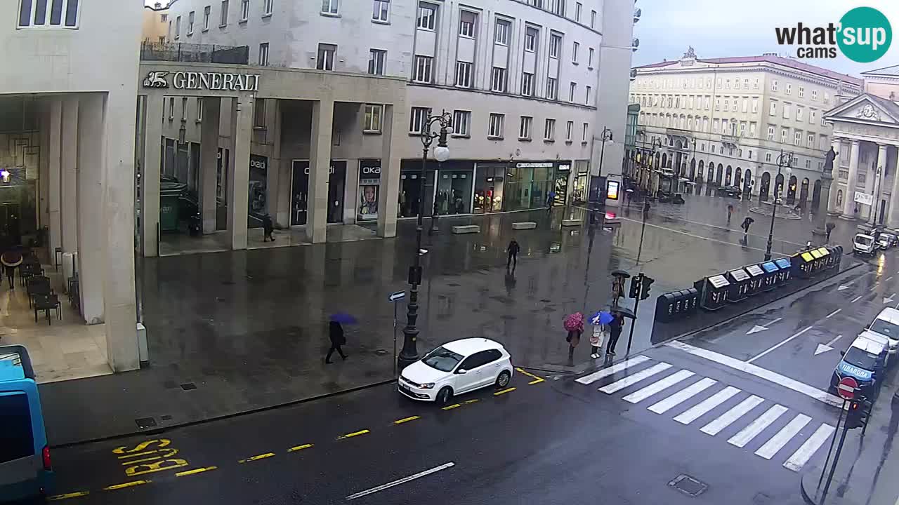 Trieste – Borsa square webcam live