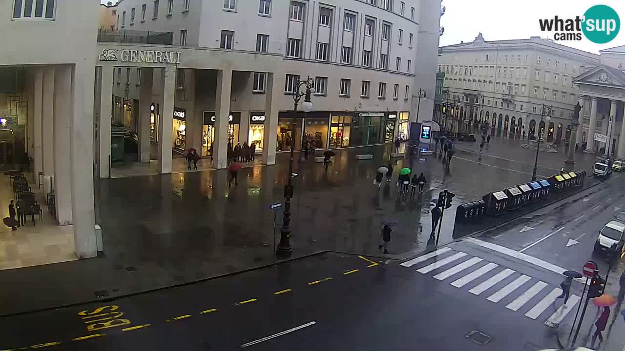 Trieste – Borsa square webcam live