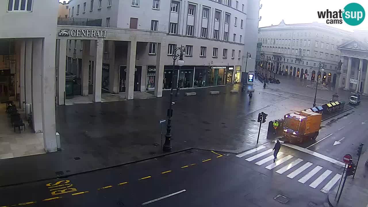 Trieste – Borsa square webcam live