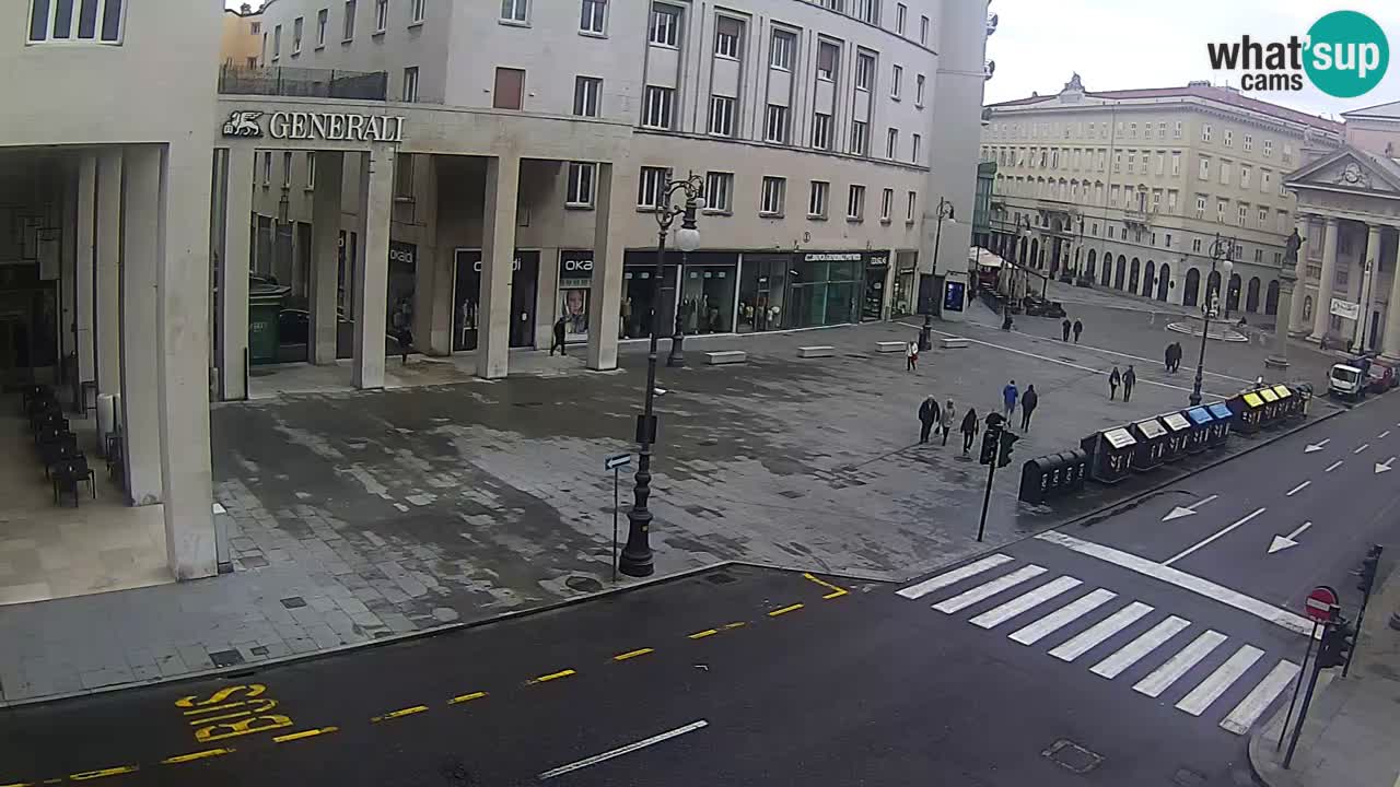 Trieste – Borsa square webcam live