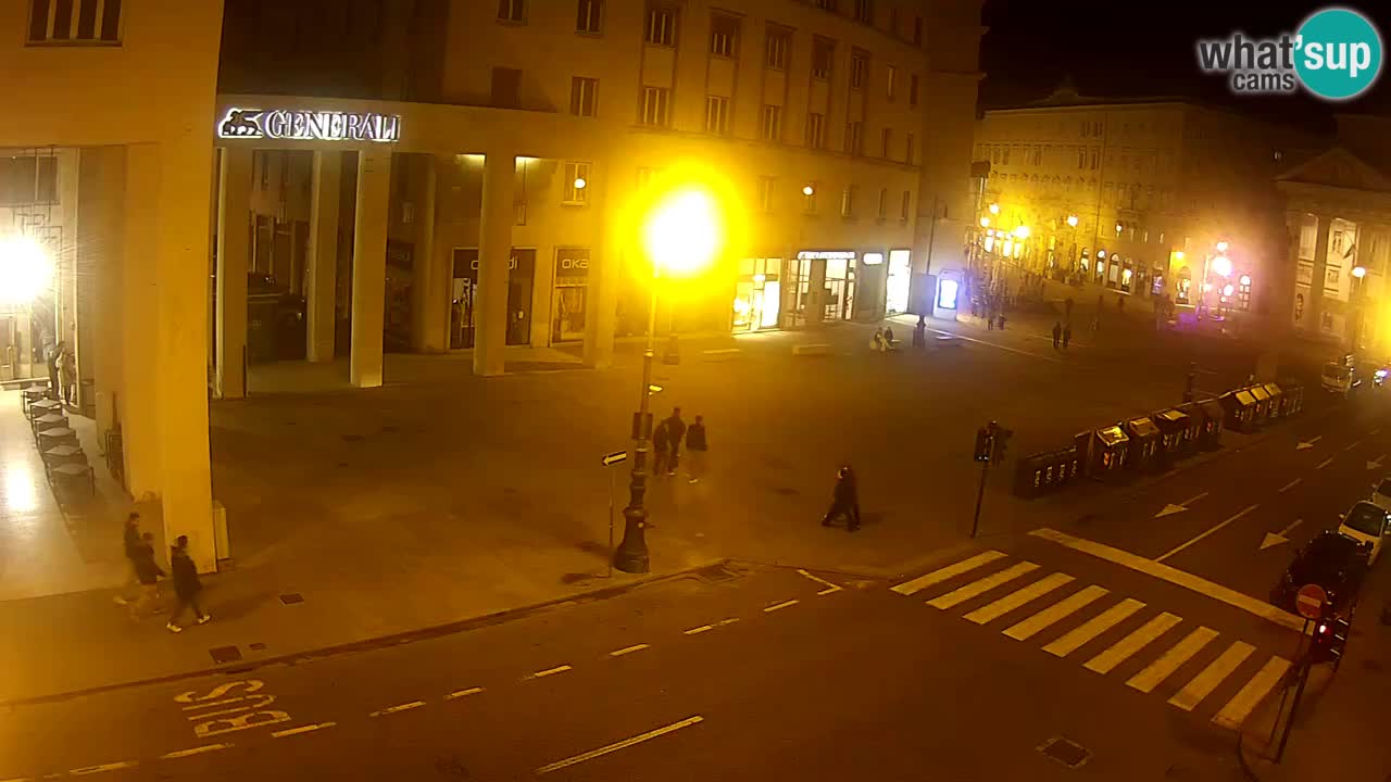 Trieste – Place de la Borsa webcam live