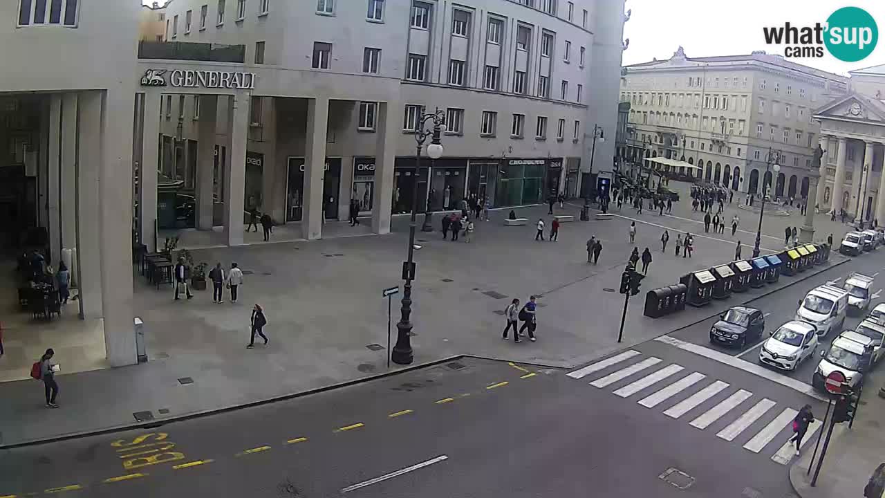 Trieste – Borsa square webcam live