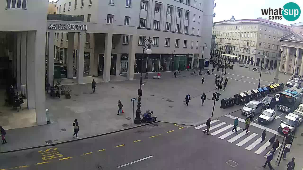 Trieste – Borsa square webcam live