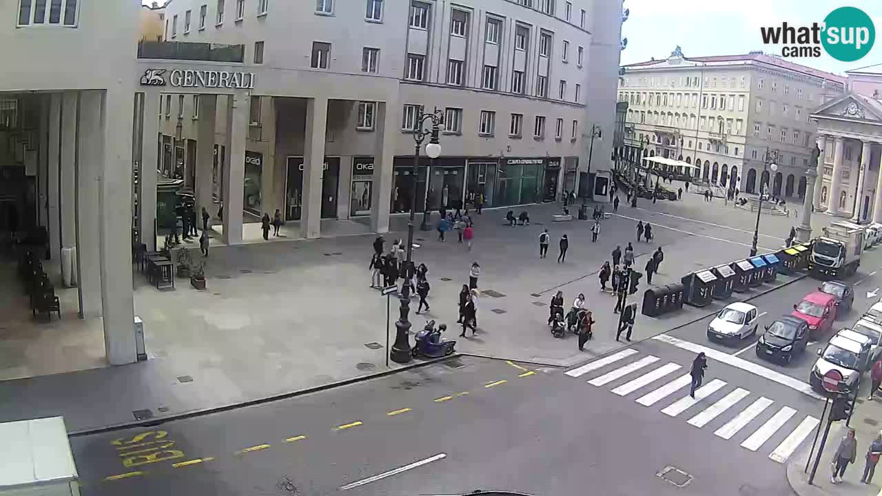 Trieste – Borsa square webcam live