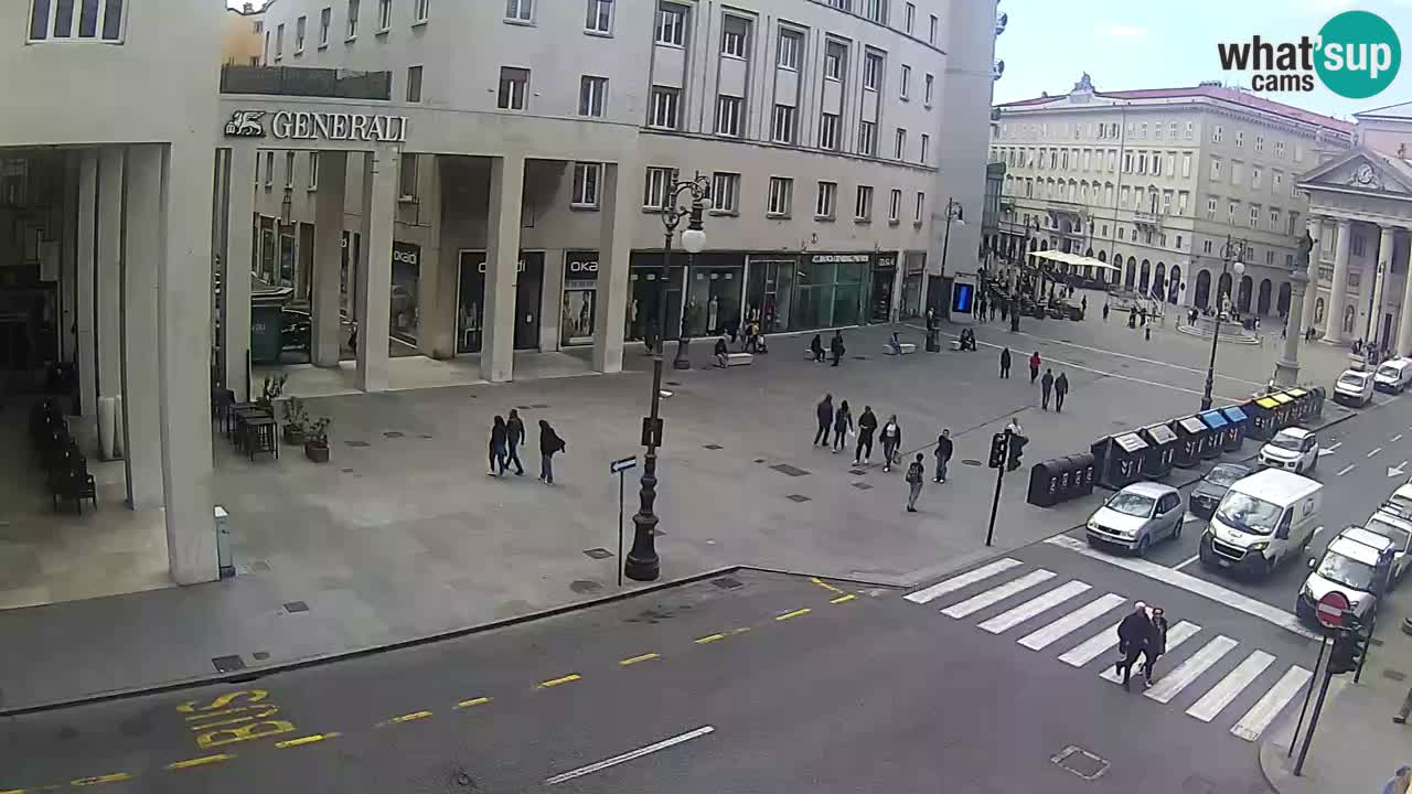 Trieste – Borsa square webcam live