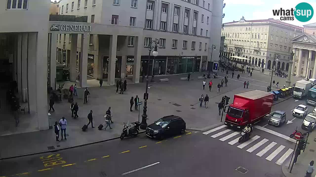 Trieste – Borsa square webcam live