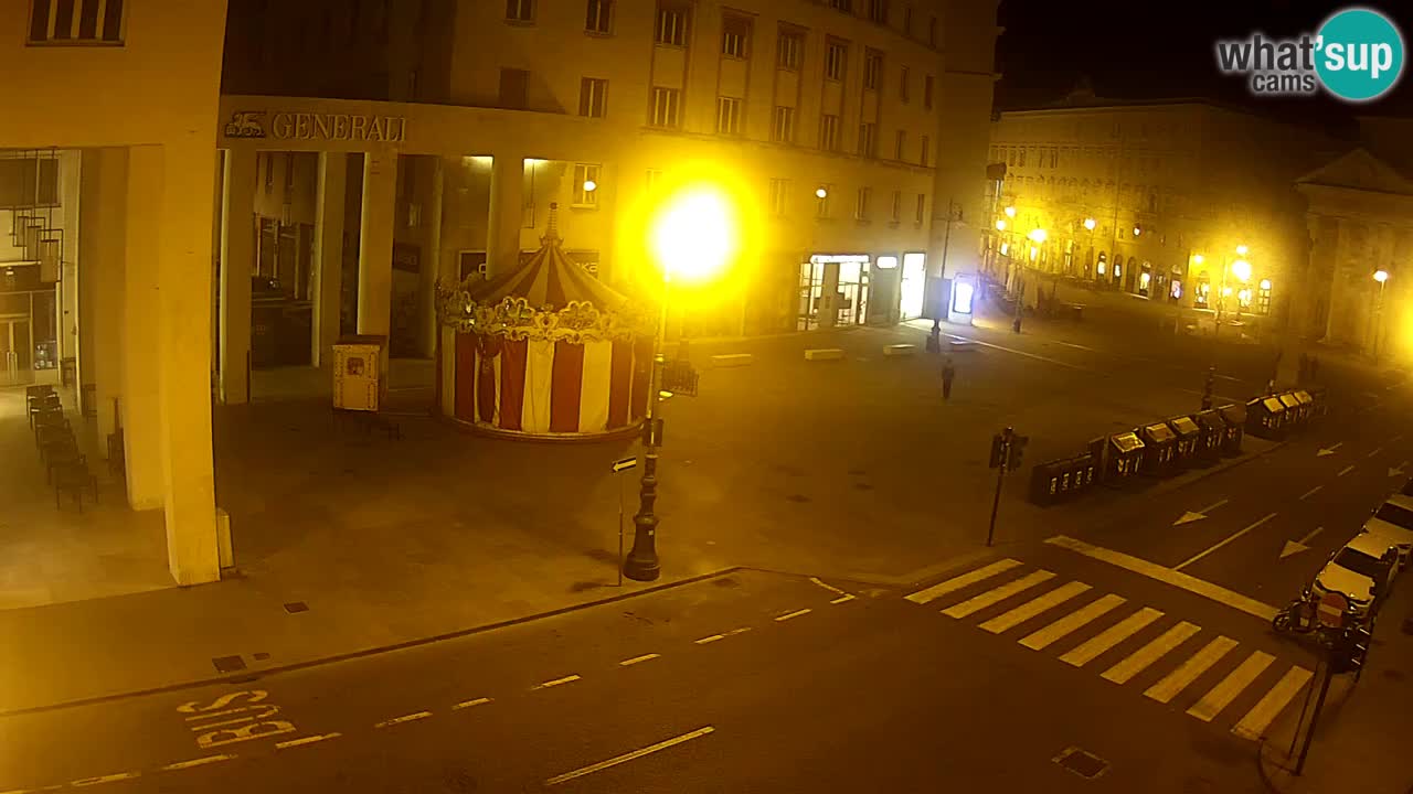 Trieste – Borsa square webcam live