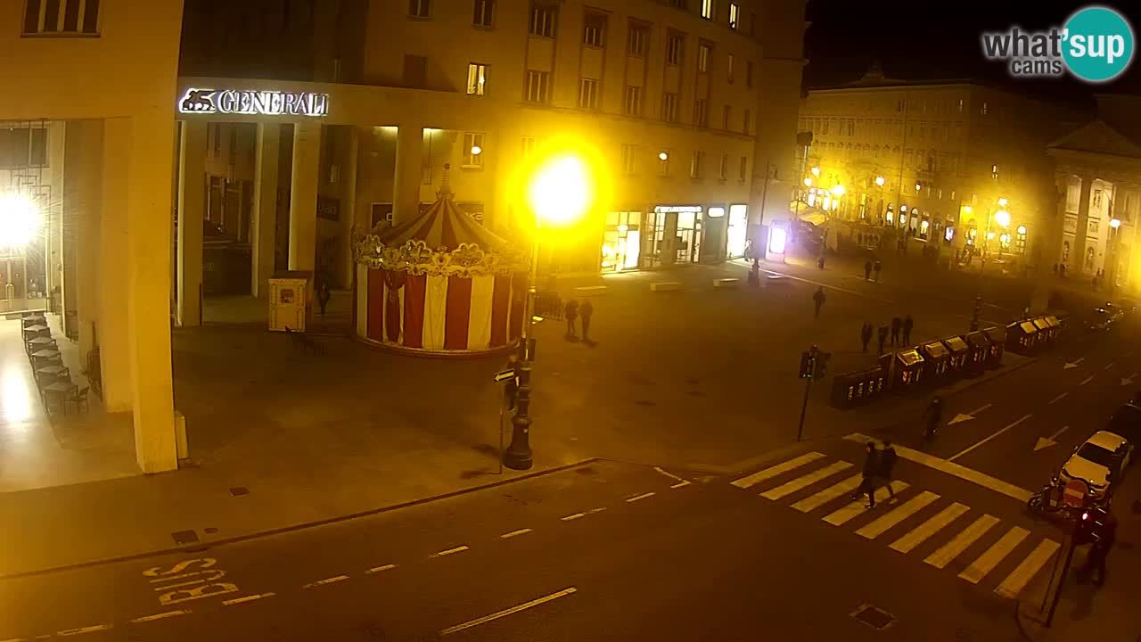 Trieste – Borsa square webcam live