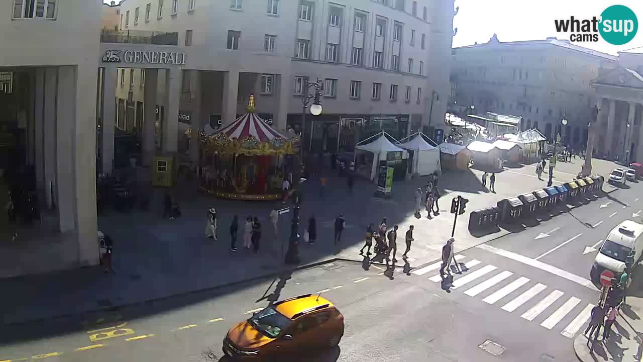 Trieste – Borsa square webcam live