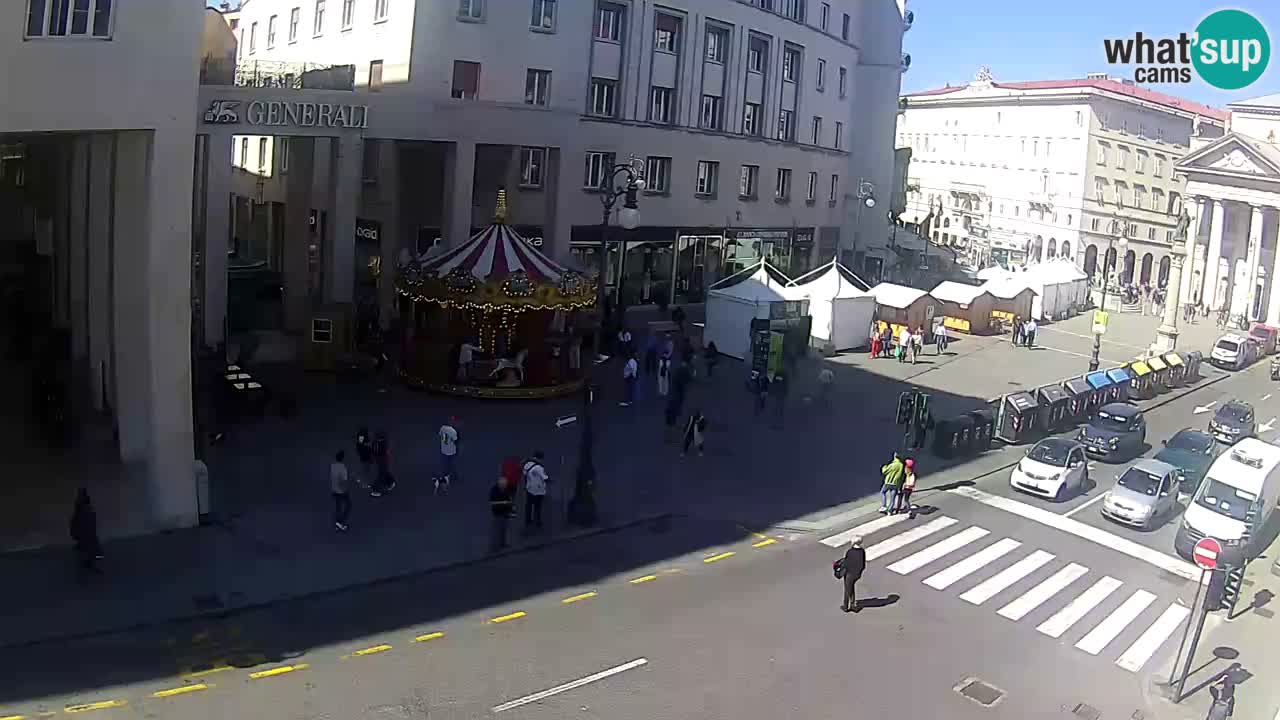 Trieste – Borsa square webcam live