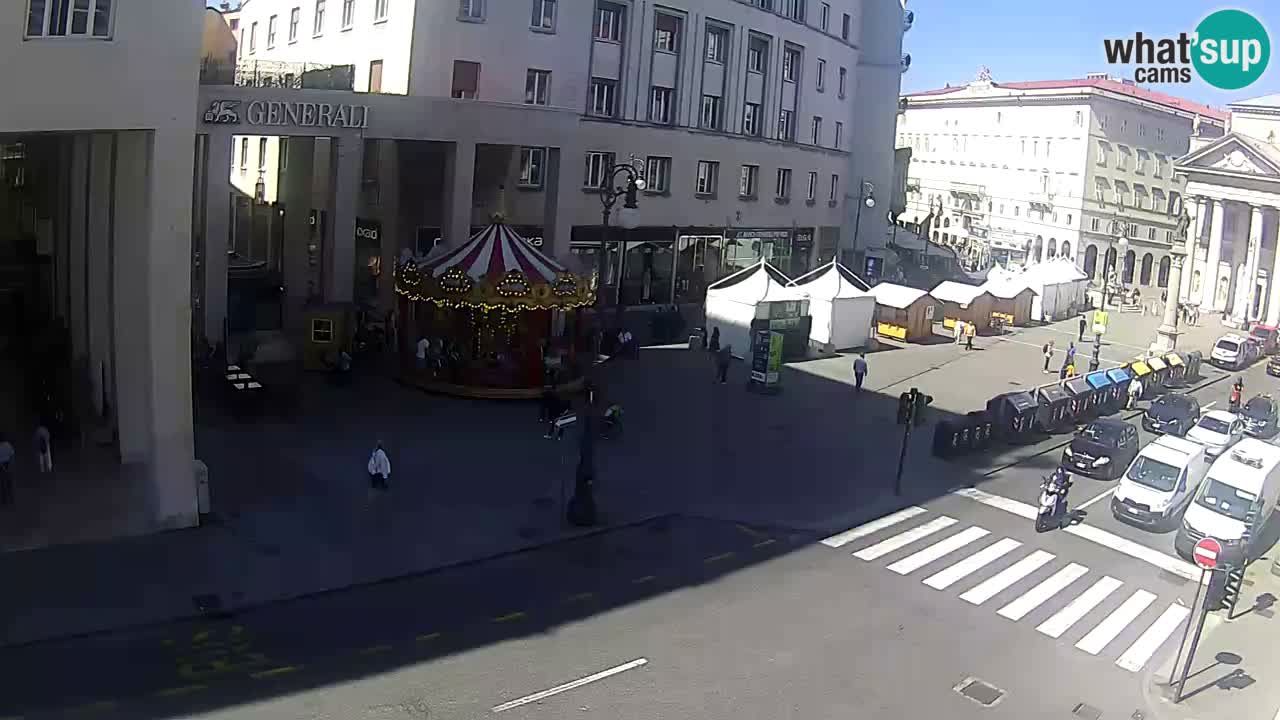 Trieste – Borsa square webcam live