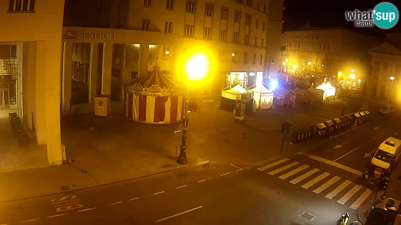 Trieste – Borsa square webcam live